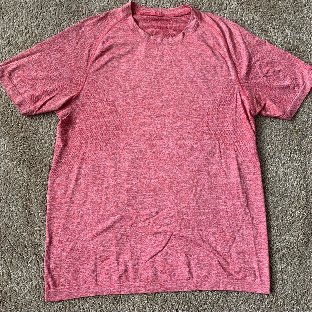 Men’s Lululemon Athletica T-shirt Red XL